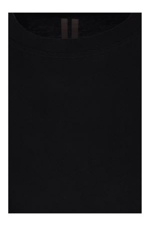 Tommy T-shirt in black cotton RICK OWENS | RU02E1283JAES209